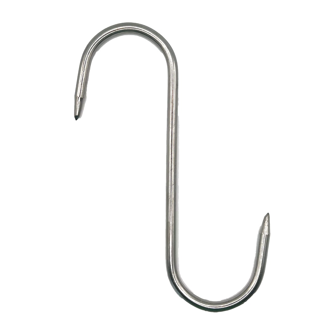 Standard Double-Point Hook 16cm, 6mm Diameter